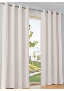 Heine home Gordijn (1 stuk) kant & klaar gordijnen maat 1 beige