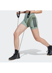 adidas Performance Short OPT 3S 1/4 (1-delig) dames korte broeken maat XL groen