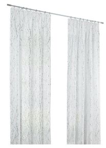 Heine home Gordijn (1 stuk) kant & klaar gordijnen maat 1 zilver(kleur)