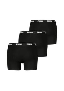 Puma Boxershort Puma MEN EVERYDAY BASIC BOXERS 3P Comfortabele elastische logotailleband (Set van 3) heren boxershorts maat S zwart