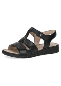 Caprice Sandalen , sleehaksandaal, comfortabele schoen, zomerschoen met klittenbandsluitingen dames sandaaltjes maat 41 zwart