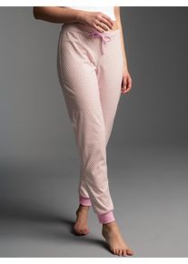 TRIGEMA Pyjama TRIGEMA Pyjamabroek met Retropatroon (1-delig) dames nachtkleding maat L paars