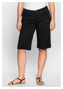 sheego Bermuda dames shorts & bermuda's maat 44 zwart