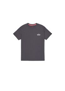 Alpha Industries T-shirt Signature Backprint T-Shirt heren t-shirts maat M grijs