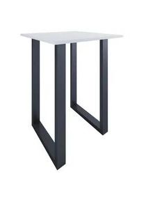 Vcm Bartisch XONA Schwarz/Weiß ca.80x102x80cm