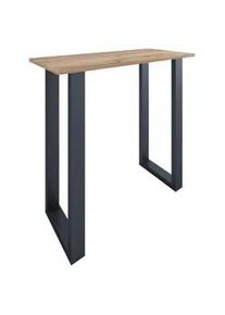 Vcm Bartisch XONA Honig/Schwarz ca.110x102x50cm