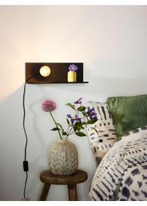 Lampe de chevet Lucide SEBO Noir, 1 lumière