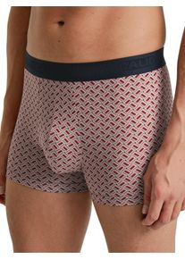 Calida Focus Trend Boxer brief for Men, S, Beige/Red