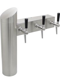 ich-zapfe Colonne biere modèle "RJ6", acier inoxydable mat