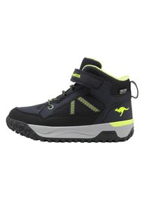 Kangaroos , Kinder,Jugendliche , Winterboots »K-NB GARP EV« Snowboots, Winterboots, Winterschuhe, wasserabweisend , dk navy/lime , 32 , 32 , Coole...