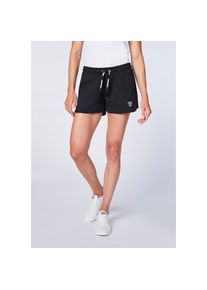 Chiemsee , Sweatshorts , Deep Black , Normalgrößen , XL (42) -Normalgrößen , XL (42) , Chiemsee Sweatshorts mit Tunnelzug