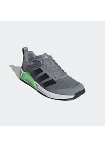 adidas Performance, Herren, Trainingsschuh &raquo;DROPSET CONTROL&laquo;, Grey / Core Black / Lime Burst, 48, Grey / Core Black / Lime Burst, Stabile Schuhe f&uuml;rs 