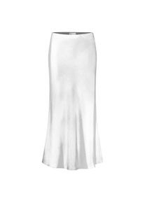 Vera Mont , Satinrock »Satinrock wadenlang« , Rohweiß , 42 , 42 , Passform: Gerade