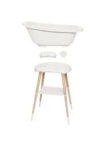bébé-jou Bebe Jou Babybadeset , Beige , Kunststoff , 79.5x40x46 cm , Pflegen, Baden, Babybadewannen