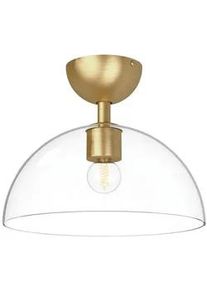 Elstead Lighting Hängeleuchte , Goldfarben , Metall, Glas , 25.4 cm , RoHS, Ce , höhenverstellbar , Lampen & Leuchten, Leuchtenserien