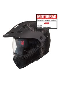 Craft Carbon Endurohelm schwarz M - Helme & Brillen - Motorradhelme - Crosshelme & Endurohelme