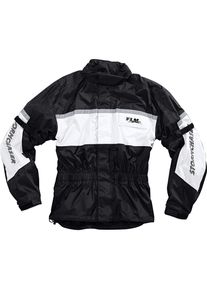 FLM Sports Membran Regenjacke 1.0 weiß S - Motorradbekleidung - Motorradjacken -