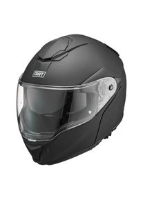 Craft Fiberglas Klapphelm Tour mattschwarz M - Helme & Brillen - Motorradhelme - Klapphelme
