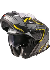 Nexo Klapphelm Comfort II gelb dekor #22 XS - Helme & Brillen - Motorradhelme - Klapphelme