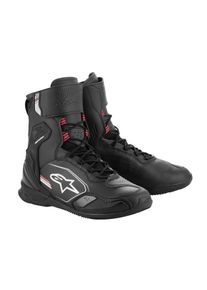 Alpinestars Superfaster Sportschuh schwarz/grau/rot 43 - Motorradbekleidung - Motorradstiefel & Motorradschuhe - Schuhe