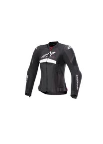 Alpinestars Stella T-GP Plus R V4 Airflow Damen Textiljacke schwarz/weiß XL - Motorradbekleidung - Sport Motorradbekleidung - Sport Motorradjacken