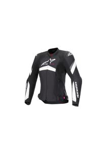 Alpinestars Stella T-GP Plus R V4 Damen Textiljacke schwarz/weiß L - Motorradbekleidung - Sport Motorradbekleidung - Sport Motorradjacken