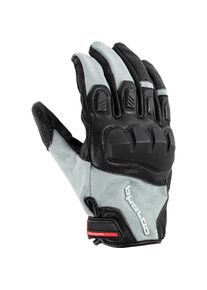 Pharao Yukon Mesh Leder/Textilhandschuh kurz grau 11 - Motorradbekleidung - Motorradhandschuhe - Lederhandschuhe
