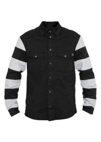 John Doe XTM Prison Motoshirt schwarz/weiß S - Motorradbekleidung - Motorradjacken - Pullover & Hemden