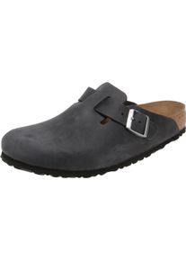 Birkenstock, Damen, Sandalen, Clogs Boston Schmal, Schwarz, (46)