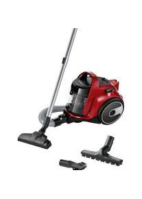 Bosch Hausgeräte 2 Stofzuiger zonder zak Rood BGC05A322, Staubsauger, Rot
