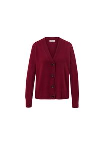 Tchibo - Strickjacke mit Cashmere - Damen - Gr. M - bordeaux