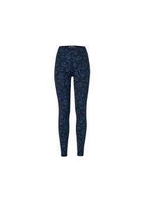 Tchibo - Bedruckte Leggings - Damen - Gr. M - dunkelblau/print