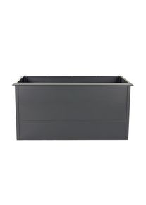 Tchibo - Hochbeet mit Schneckenschutz - 150x75x77cm - anthrazit - Stahl