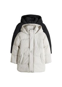 The Set, Drenge, Frakke, Creme / Sort, Størrelse 5 yrs