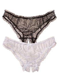 Petite Fleur Gold Ouvert Ženy čierna / biela XL