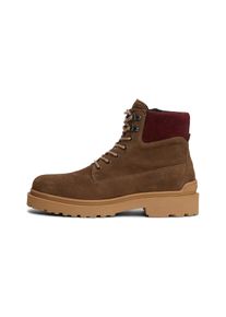 Tommy Jeans Botas com atacadores em castanho Tamanho 41 Simples