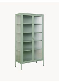 Mustard Made Witryna z metalu The Collector Zielony Metal S 85 x W 170 cm