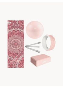 Fitfiu Komplet do ćwiczeń Kitwell 500, 5 elem. Pudrowy róż Ø 65 x W 13 cm