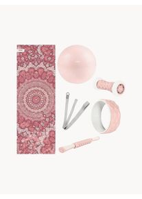 Fitfiu Komplet do ćwiczeń Kitwell 600, 6 elem. Pudrowy róż Ø 34 cm x H 13 cm