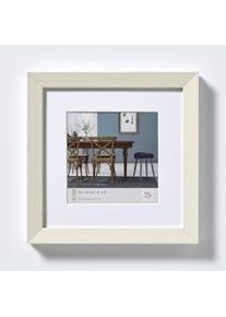 walther + design Marco de madera Fiorito 30x30 cm, BLANCO