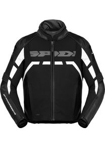 Spidi Rapid, textile/leather jacket H2Out , color: Black/White , size: XL