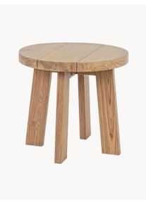 Bizzotto Stolik kawowy Bolivar Brązowy Ø 50, wys. 45 cm