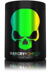 Genius Nutrition Warcry Shredz, 300 g Dose, Green Candy