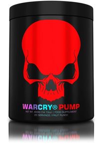 Genius Nutrition Warcry Pump, 400 g Dose, Fruit Punch