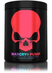 Genius Nutrition Warcry Pump, 400 g Dose, Strawberry