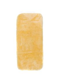 Jimmylee Kinderwageneinlage , Naturfarben , Fell , 33.5x73 cm , Reach, Oeko-Tex® Standard 100 , temperaturausgleichend, Gurtschlitze, schadstofffrei,