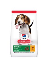 Hill's 14kg Hill's Science Plan Puppy <1 Medium, poulet - Croquettes pour Chiot