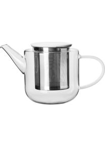 Asa theepot, met witte handgreep/deksel