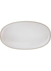 Asa plate, oval, sand