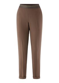 Fadenmeister Berlin - Knöchellange Hose, beige, Gr. 38, Kunstfaser